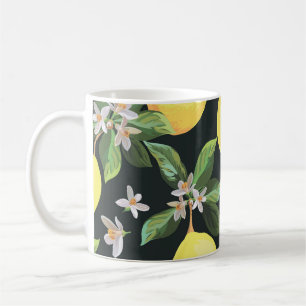 Lemon Fruit: Seamless Pattern Design Coffee Mug