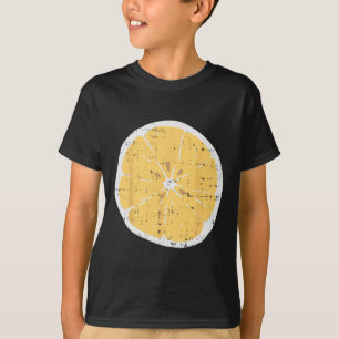 Lemon Fun Citrus Fruit Lazy Diy Easy Halloween Cos T-Shirt