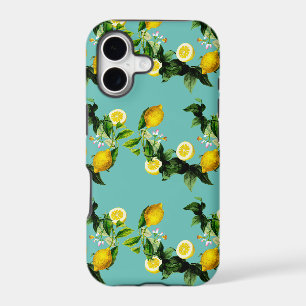 Lemon garden summer pattern