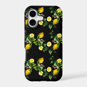Lemon garden summer pattern