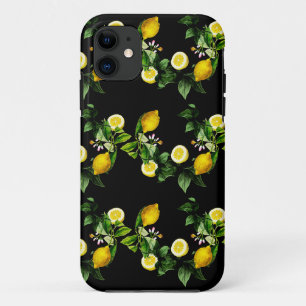 Lemon garden summer pattern iPhone 11 case