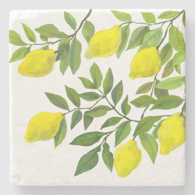 Lemon Glass Coaster (Front)