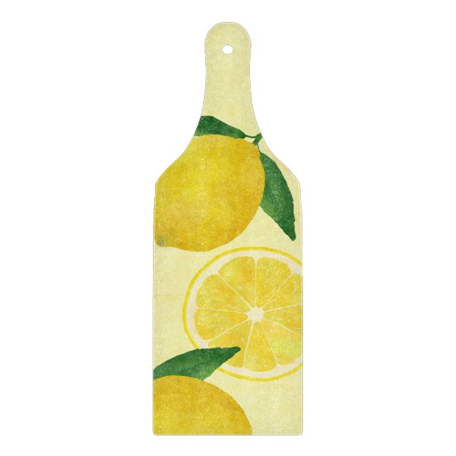 Lemon Glass Cutting Board Paddle (Front)