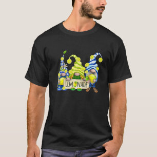 Lemon Gnomes Tomte Scandinavian Three Garden Gnome T-Shirt