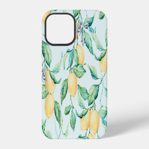 Lemon Green Watercolor: Seamless Romance iPhone 12 Case