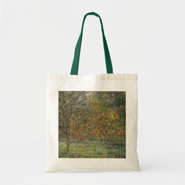 Lemon Grove in Bordighera by Claude Monet Tote Bag (Front)