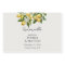 Lemon Grove Italian Wedding Limoncello Favour