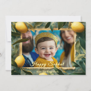 🍋Lemon Grove Sukkot Greeting card