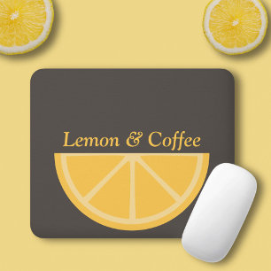 Lemon Half-Slice  Mouse Pad