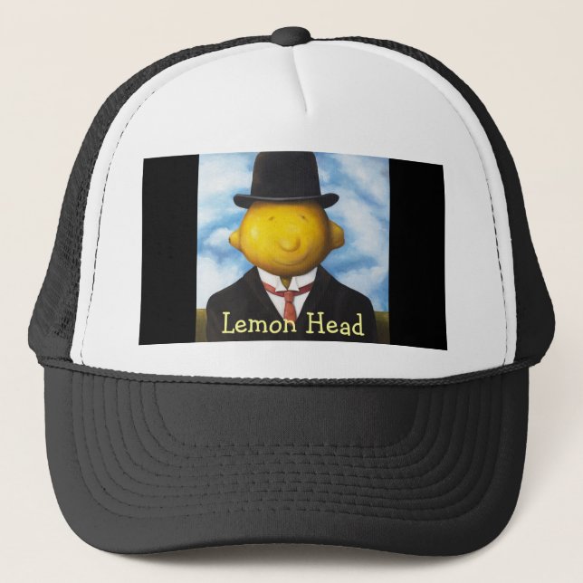 Lemon Head Trucker Hat (Front)