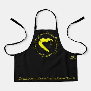 Lemon Hearts Apron