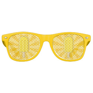 Lemon Ice Cream Stick Retro Sunglasses