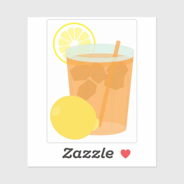 Lemon Iced Tea (Sheet)