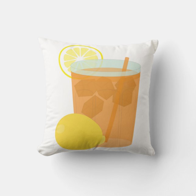 Lemon Iced Tea Cushion (Front)