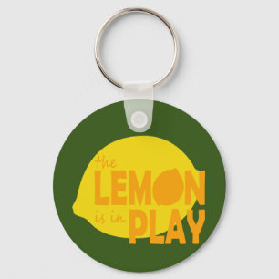 Lemon in Play Keychain