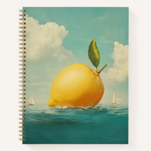 Lemon Island in Dreamy Waters Notebook