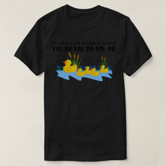 Lemon Jelly Nice Weather For Ducks T-Shirt (Design Front)