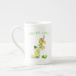 Lemon Juice Cool Drink Lemons Mug