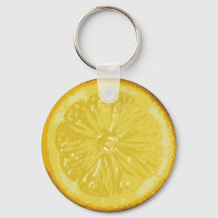 Lemon Key Ring