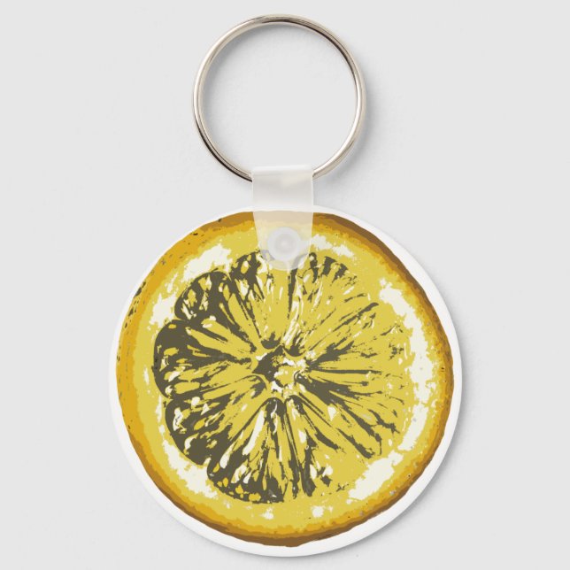 Lemon Key Ring (Front)