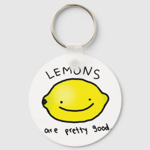 Lemon Key Ring