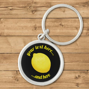 Lemon Key Ring