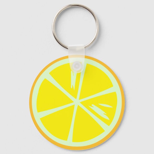 Lemon Keychain (Front)