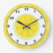 Lemon Kitchen clock