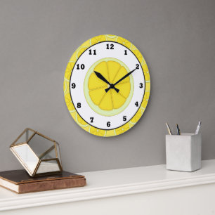 Lemon Kitchen clock
