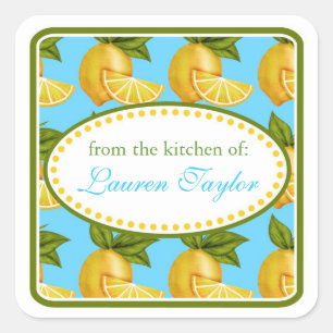 Lemon Kitchen stickers