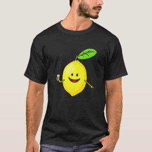 Lemon Lemon Citrus Motif Funny Kids Summer Citrus T-Shirt
