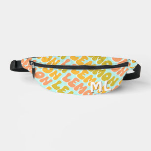 Lemon Lemon Lemon Retro Bum Bags