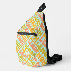 Lemon Lemon Lemon Retro Duffle Bag