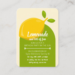 Lemon, Lemonade & Lots of Fun Handout Tickets