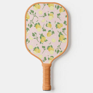 Lemon Light Pink Pickleball Paddle