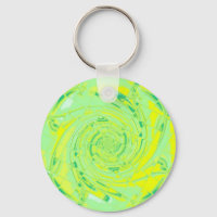 lemon-lime abomination key chain