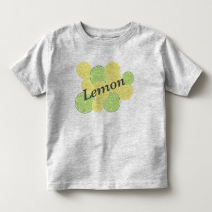 Lemon & Lime Citrus Duo – Fresh Summer Fruit Desig Toddler T-Shirt