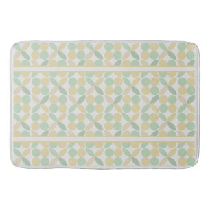 Lemon/Lime Citrus Retro  Bath Mat