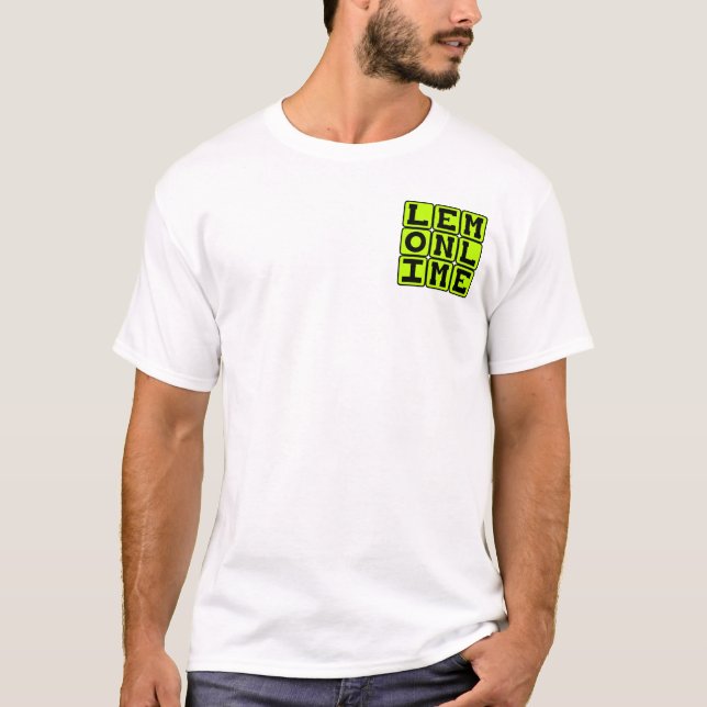 Lemon Lime, Colour T-Shirt (Front)