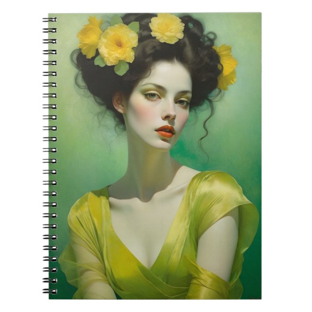 Lemon Lime Lolita Notebook (Front)