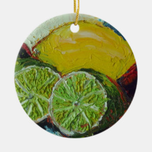 Lemon Lime Ornament