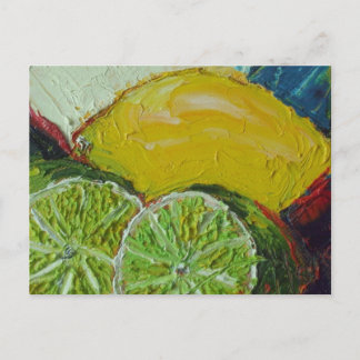 Lemon Lime Postcard