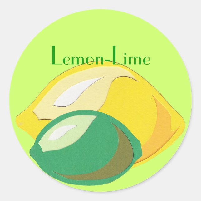 Lemon-Lime Sticker (Front)