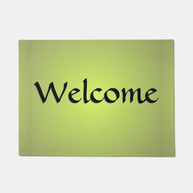 Lemon Lime Welcome Mat (Front)