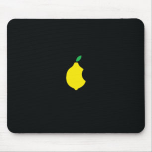 lemon logo mousepad