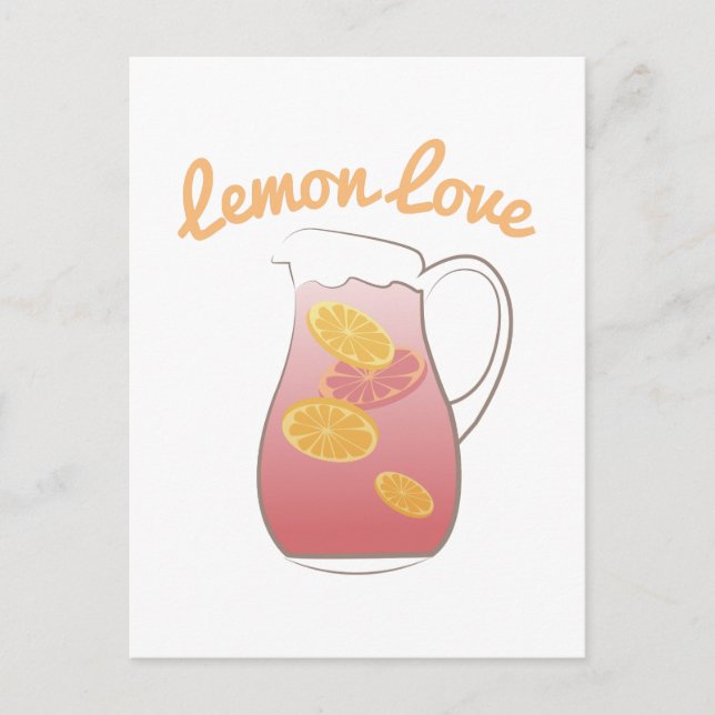 Lemon Love Postcard (Front)