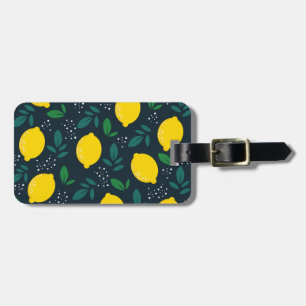 Lemon Luggage Tag