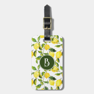 Lemon Luggage Tags