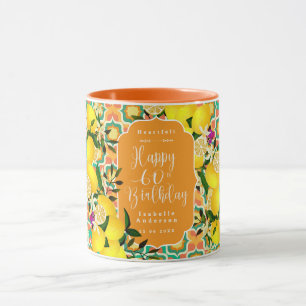 Lemon Mediterranean 60th Orange Mug