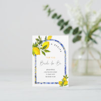 Lemon Mediterranean Boho Arch Bridal Shower Recipe